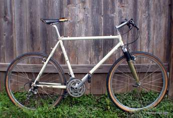 Picture of original mountain bike design for trail riding