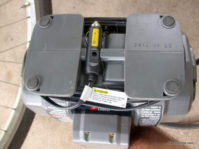 Picture of Porter Cable Inflator with 12 volt power cord