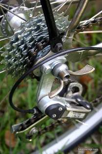 Picture of seven speed free wheel on Puch Bergmeister.