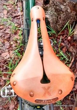 Picture of Selle Anatomica X Series Saddle for bike touring and commuting