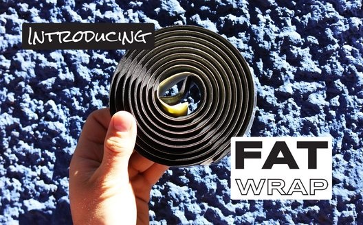 Picture of Fat Wrap handlebar tape for bike touring from TASIS Bikes