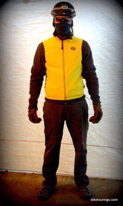 Picture of Thermal Soft Shell Jacket for winter bike commuting