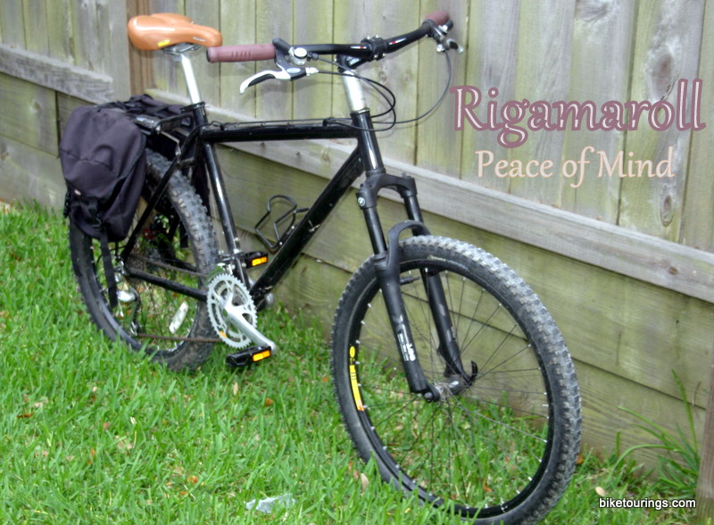 Picture of expedition touring mountain bike dubbed the Rigamaroll