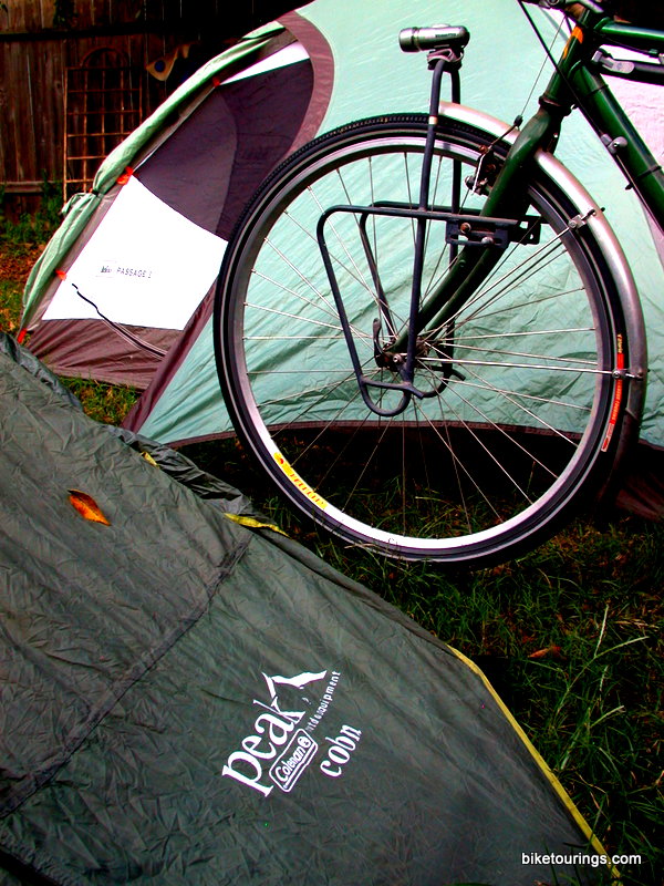 Picture tents for bike touring
