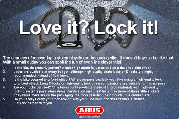 Picture of Abus bike locks