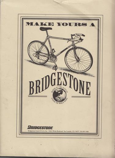 Picture of Bridgestone Bicycle Catalogue