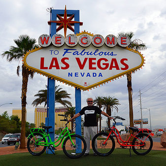 Picture of Pedego Henderson bike shop owner at Las Vegas offers bike rentals and bicycle tours