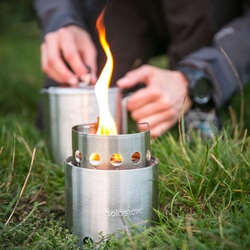 Picture of Solo Stove for bike touring