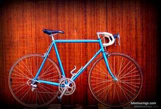 Picture of Razesa road bike, steel lugged frame, Campagnolo component