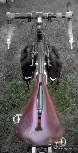 Picture of Selle Anatomica Titanico leather bike saddle