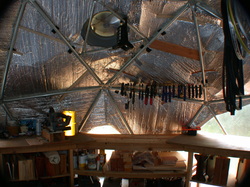 Picture of Bike Tourings geodesic dome workshop