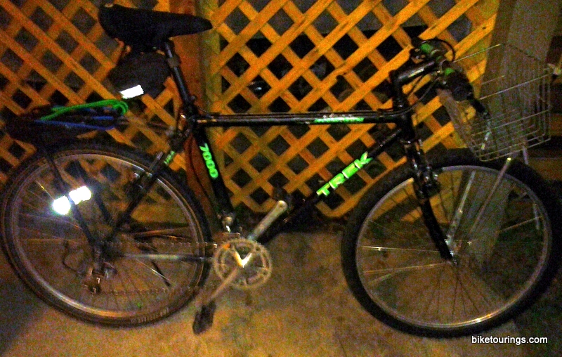 Pictureof Trek bike for bike commuting with handle bar basket